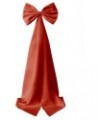 Detachable Large Bow for Women's Short Satin Prom Dress Elegant Sleeveless Dresses V Neck Bridesmaid Dress Rust $19.77 Dresses