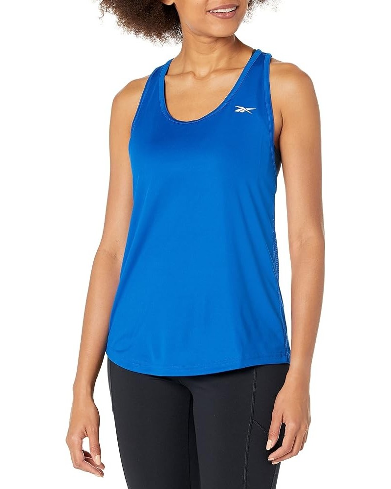 Women's Workout Ready Mesh Back Tank Vector Blue/Small White Vector Logo X-Large $10.50 Activewear